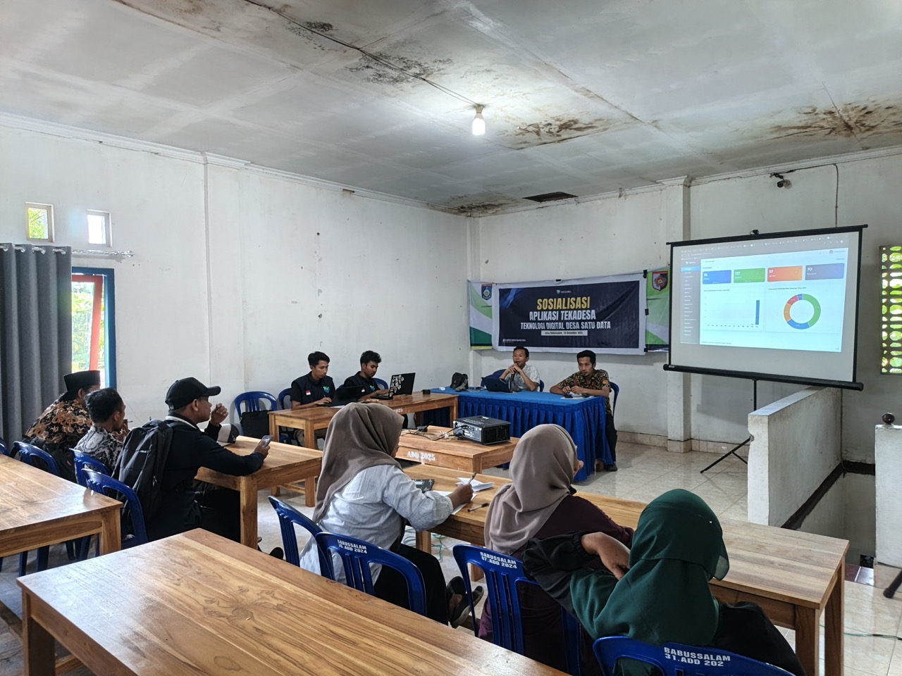Sosialisasi TekaDesa di Desa Babussalam