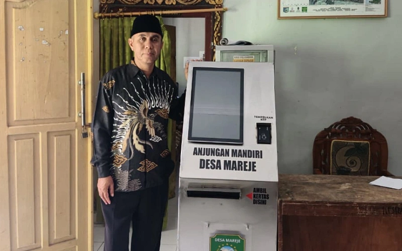 Pemerintah Desa Mareje Menyediakan Anjungan Mandiri untuk Meningkatkan Pelayanan Digital Desa