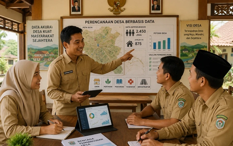 Dari Data Menjadi Keputusan: Peran Informasi Digital dalam Perencanaan Desa