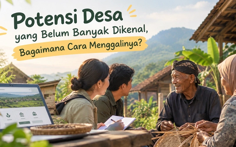 Potensi Desa yang Belum Banyak Dikenal, Bagaimana Cara Menggalinya?
