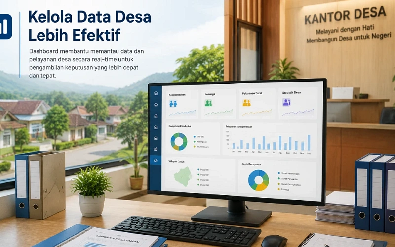 Mengapa Dashboard Penting dalam Pelayanan Administrasi Desa?