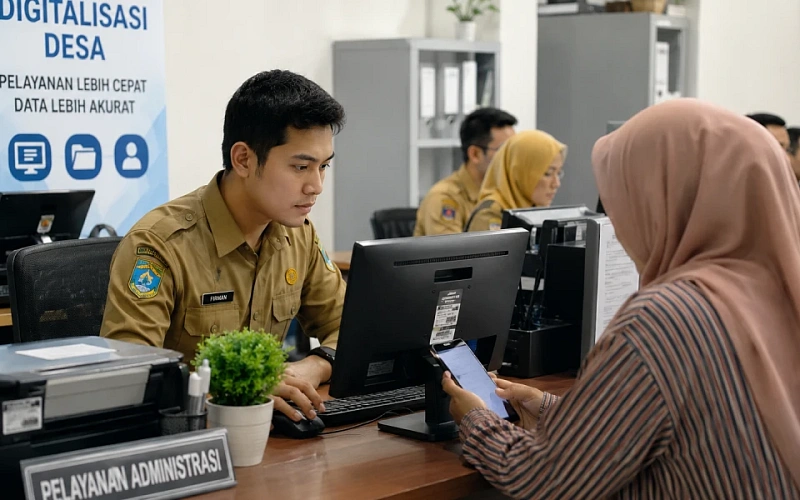 Digitalisasi Administrasi Desa untuk Mengurangi Human Error dalam Pelayanan Publik