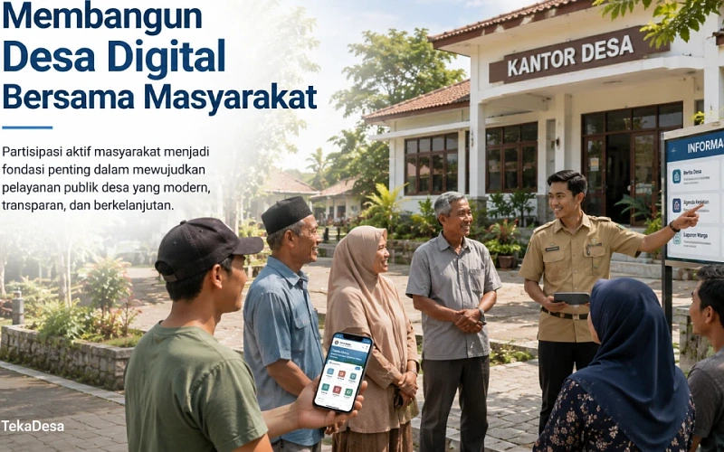 Mengapa Partisipasi Masyarakat Penting dalam Membangun Desa Digital