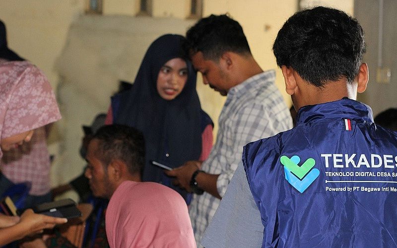 Tekadesa Menyapa Desa Eyat Mayang: Langkah Awal Menuju Desa Digital