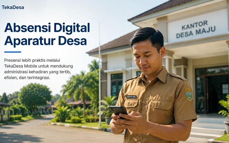 Membangun Budaya Disiplin Aparatur Desa Melalui Absensi Digital