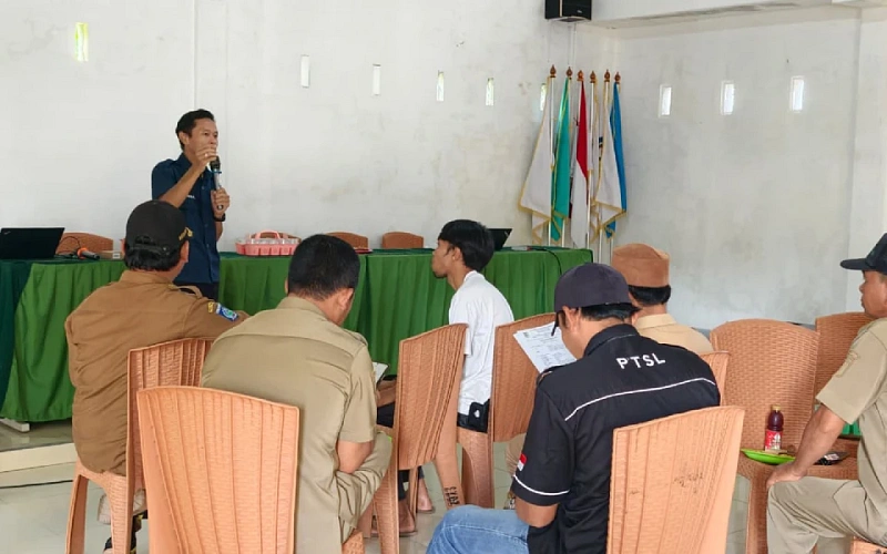 Sosialisasi TekaDesa di Desa Eyat Mayang Perkenalkan Layanan Android dan Anjungan Mandiri