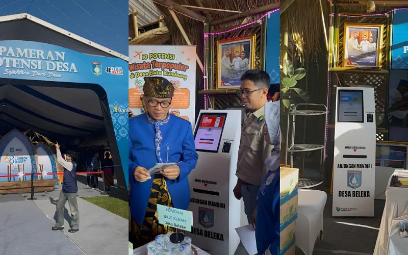 Anjungan Mandiri TekaDesa Hadir di Pameran Potensi Desa, Dorong Digitalisasi Pelayanan Publik