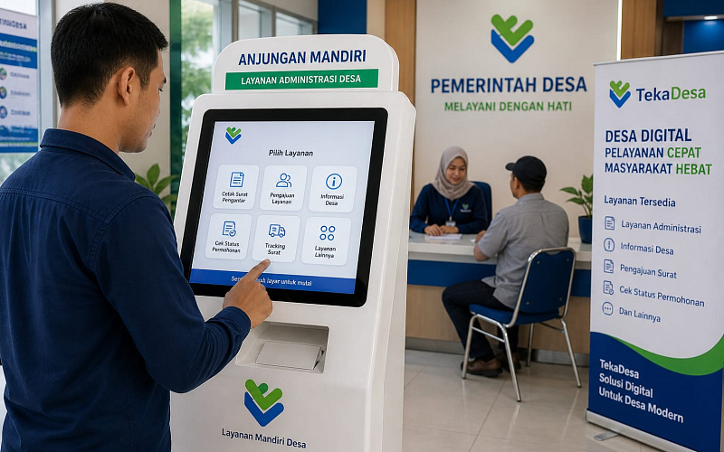 Mengenal TekaDesa Ekosistem Teknologi Digital Desa untuk Pelayanan Publik Modern