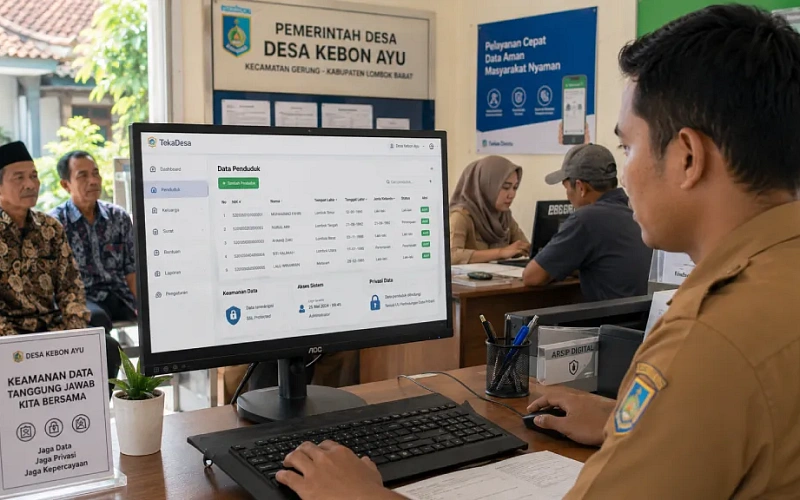 Pentingnya Menjaga Kerahasiaan Data Pribadi di Era Digital Desa