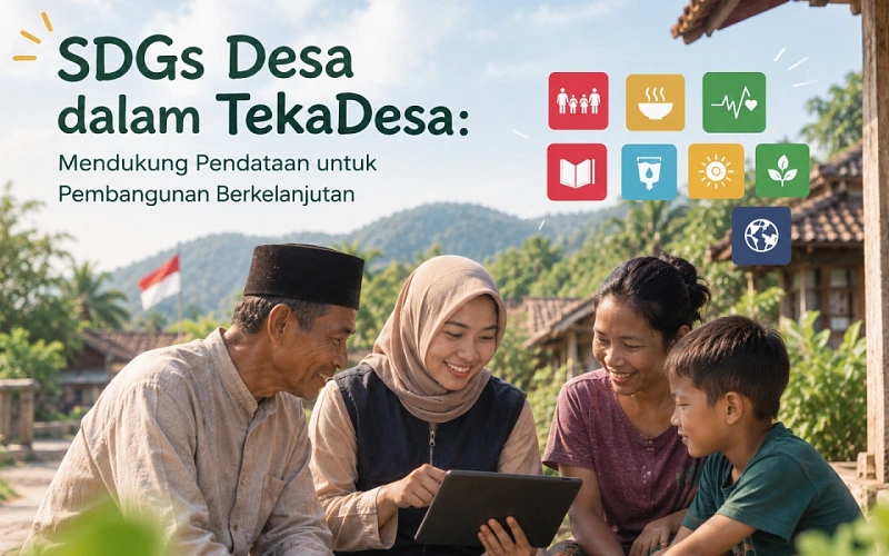 SDGs Desa dalam TekaDesa: Mendukung Pendataan untuk Pembangunan Berkelanjutan