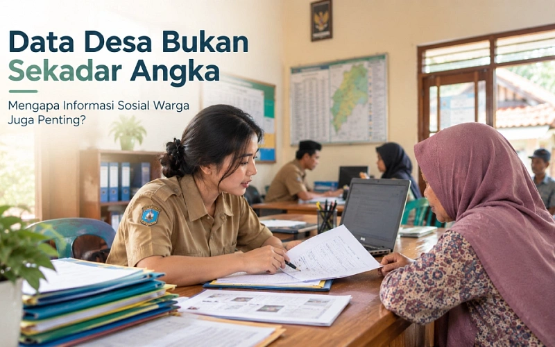 Data Desa Bukan Sekadar Angka: Mengapa Informasi Sosial Warga Juga Penting?