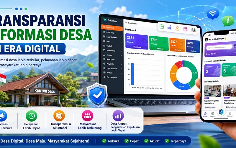 Transparansi Informasi Desa di Era Digital untuk Meningkatkan Kepercayaan dan Pelayanan kepada Masyarakat