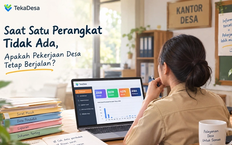 Saat Satu Perangkat Tidak Ada, Apakah Pekerjaan Desa Tetap Berjalan?