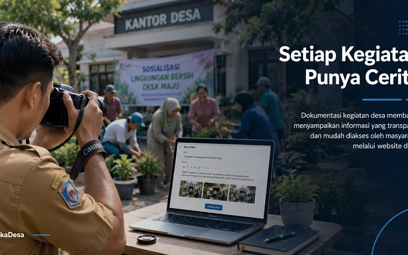 Pentingnya Dokumentasi Kegiatan Desa untuk Meningkatkan Transparansi dan Informasi Publik