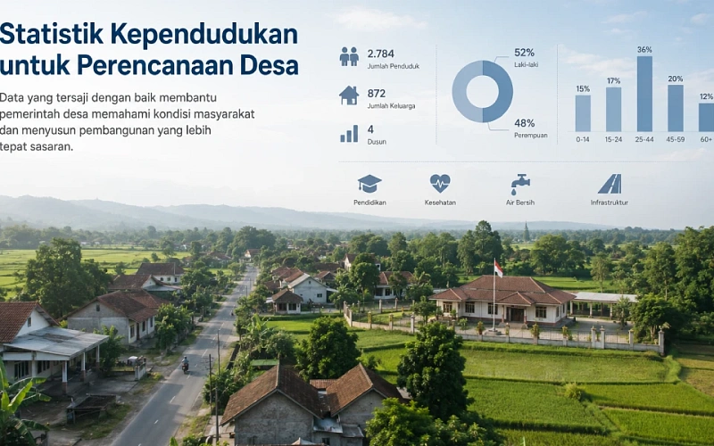 Mengapa Statistik Kependudukan Penting untuk Perencanaan Pembangunan Desa?
