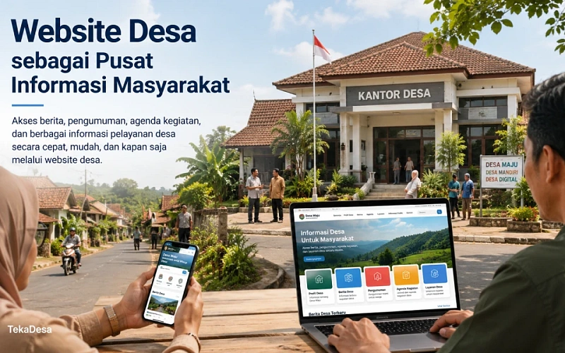 Website Desa sebagai Pusat Informasi bagi Masyarakat