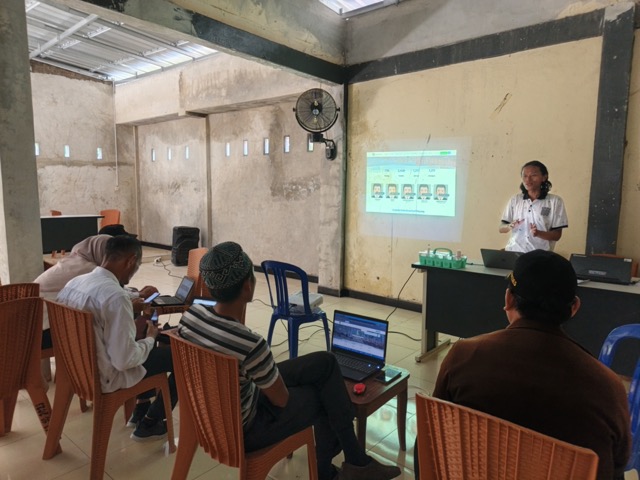 Pelatihan Pendataan TekaDesa Di Desa Eyat Mayang