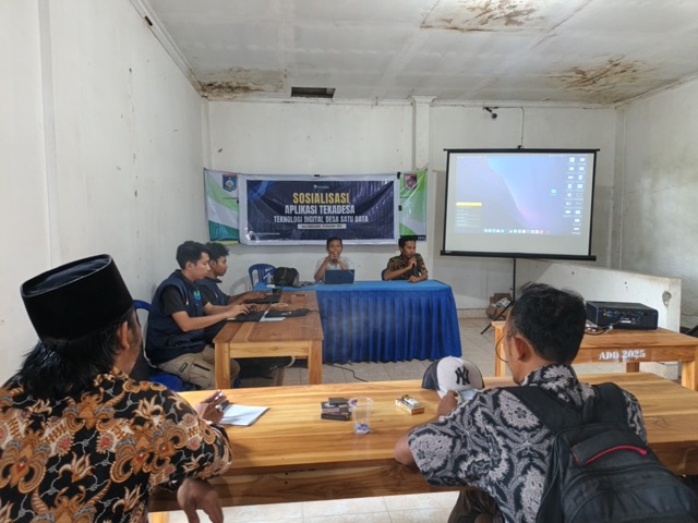 Sosialisasi TekaDesa di Desa Babussalam